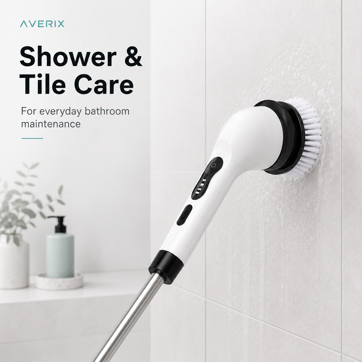 Averix 9-in-1 Electric Spin Scrubber