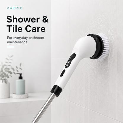Averix 9-in-1 Electric Spin Scrubber
